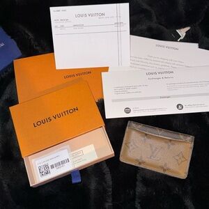 Louis Vuitton reverse monogram card holder